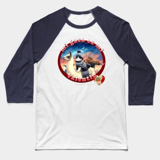 My Peruvian Valentine Cat Tuxedo Life 01T Baseball T-Shirt